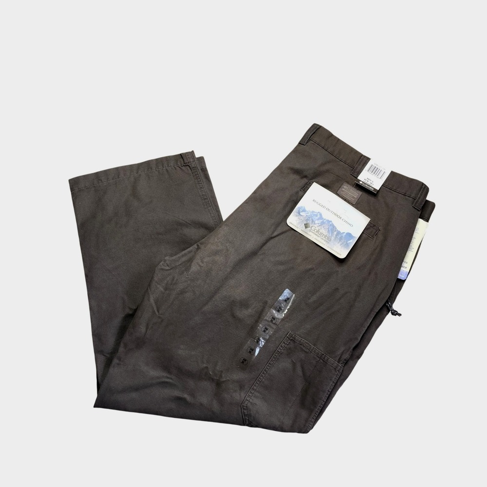 Columbia ROC Rugged Outdoor Chino Mens 44x30 Outdoor Hiking Straight Leg Pants